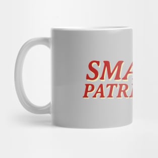 smash the patriarchy vintage typography Mug